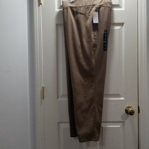 NWT Avenue Women's Pull On Toffee Brown Butter Denim Skinny Jeans Size 30